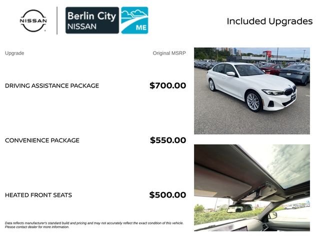 Used 2023 Alpine White BMW 330i xDrive image 4