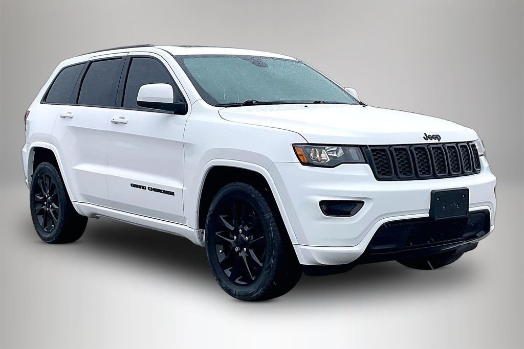 Used 2019 Bright White Clearcoat Jeep Altitude image 1