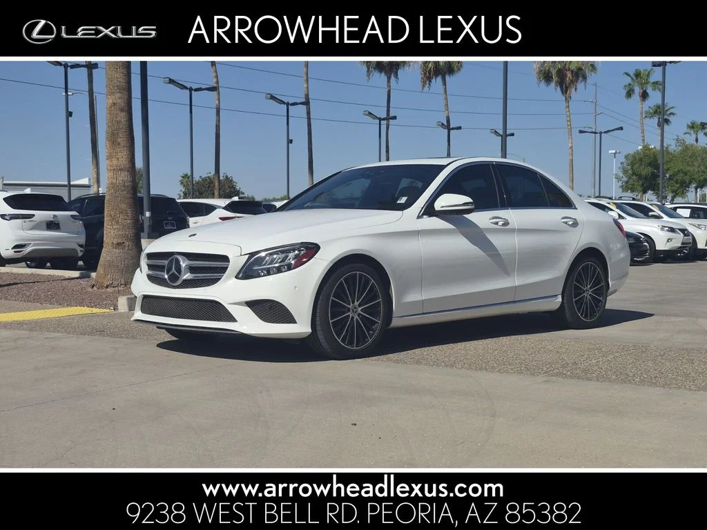 Used 2021 White Mercedes-Benz C 300 image 1