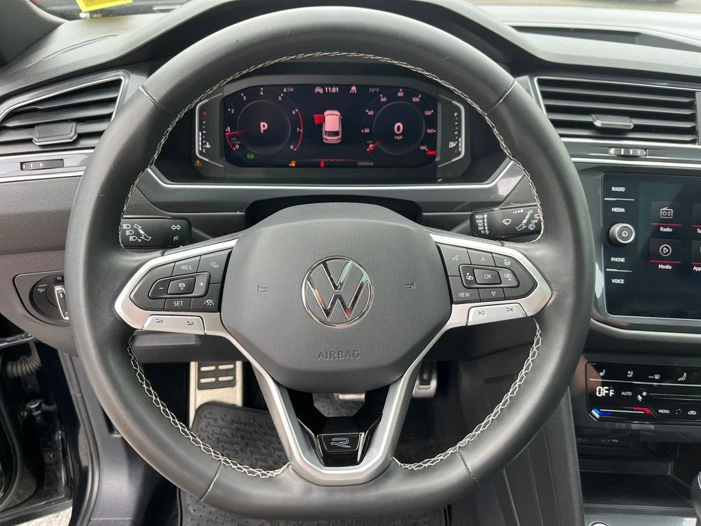 Used 2023 Black Volkswagen 2.0T SEL R-Line image 11