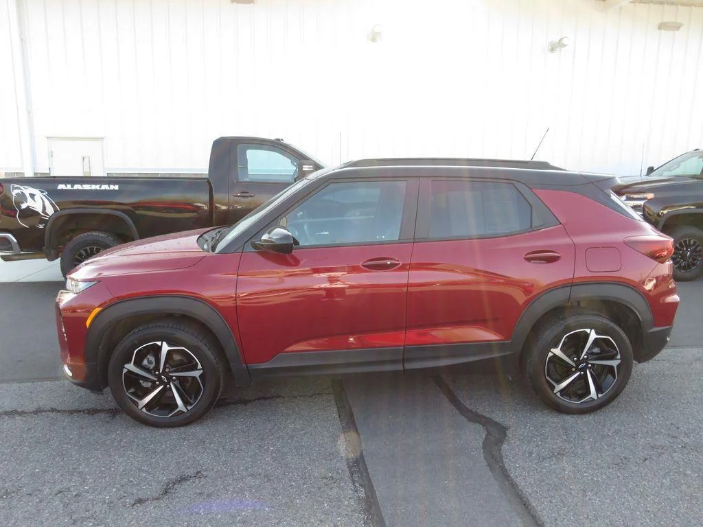 Used 2021 Scarlet Red Metallic Chevrolet RS image 14