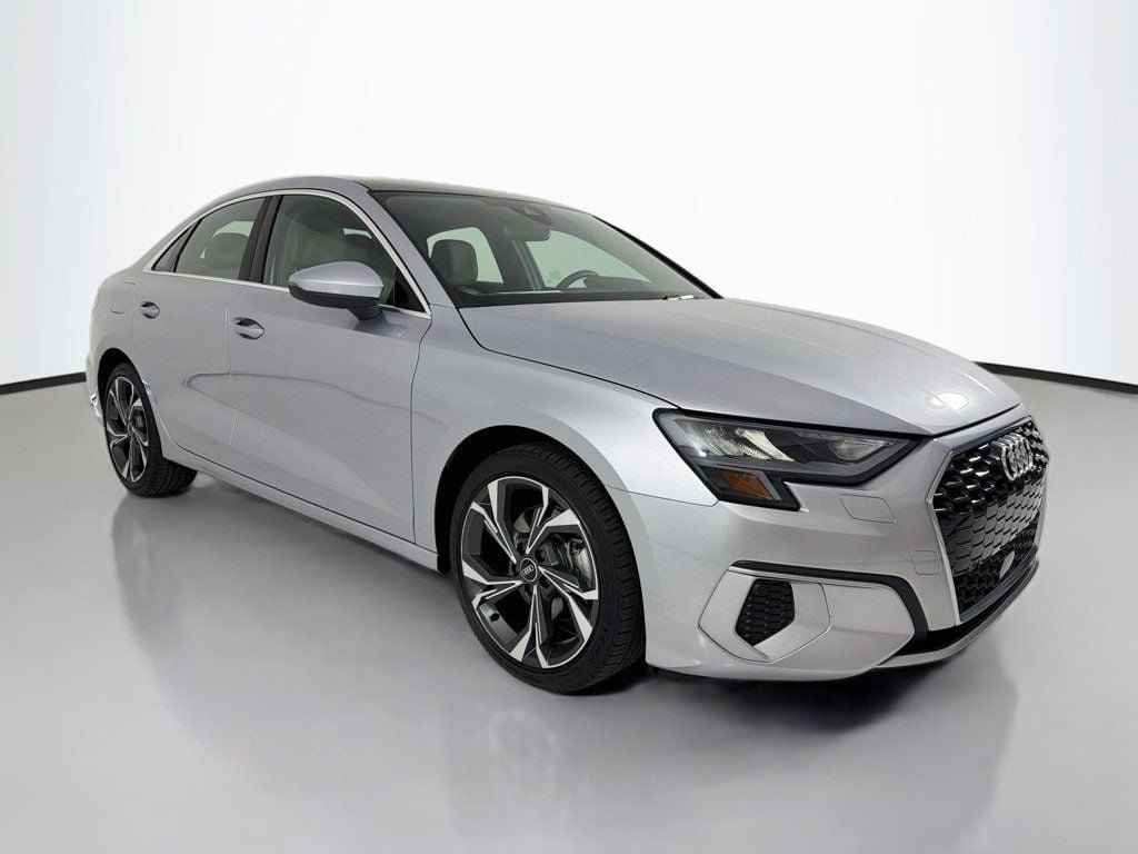Used 2022 Florett Silver Metallic Audi Premium 40 TFSI image 1