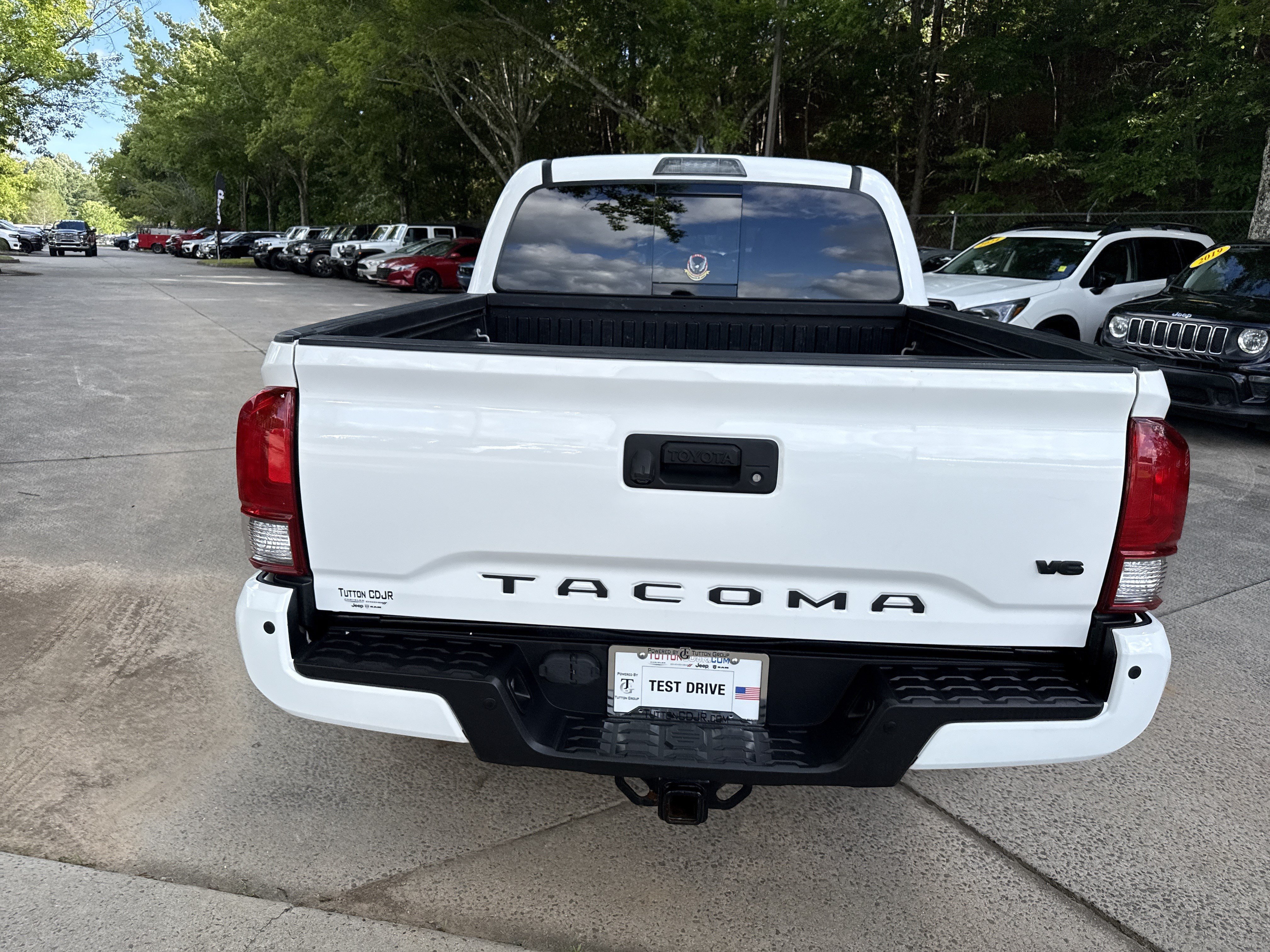 Used 2017 Super White Toyota TRD Sport image 6