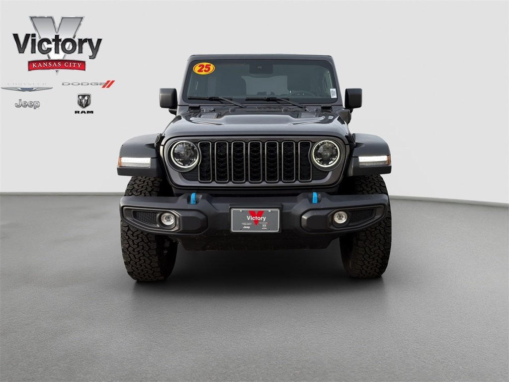 Used 2025 Jeep Wrangler 4xe Rubicon 4XE with VIN 1C4RJXR63SW580395 for sale in Kansas City