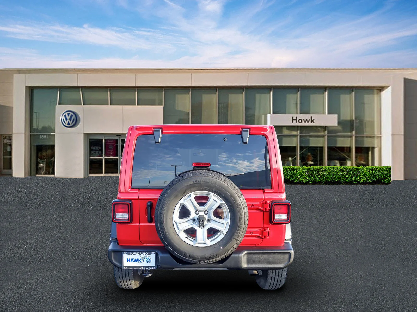 Used 2022 Firecracker Red Clearcoat Jeep Unlimited Sport S image 5