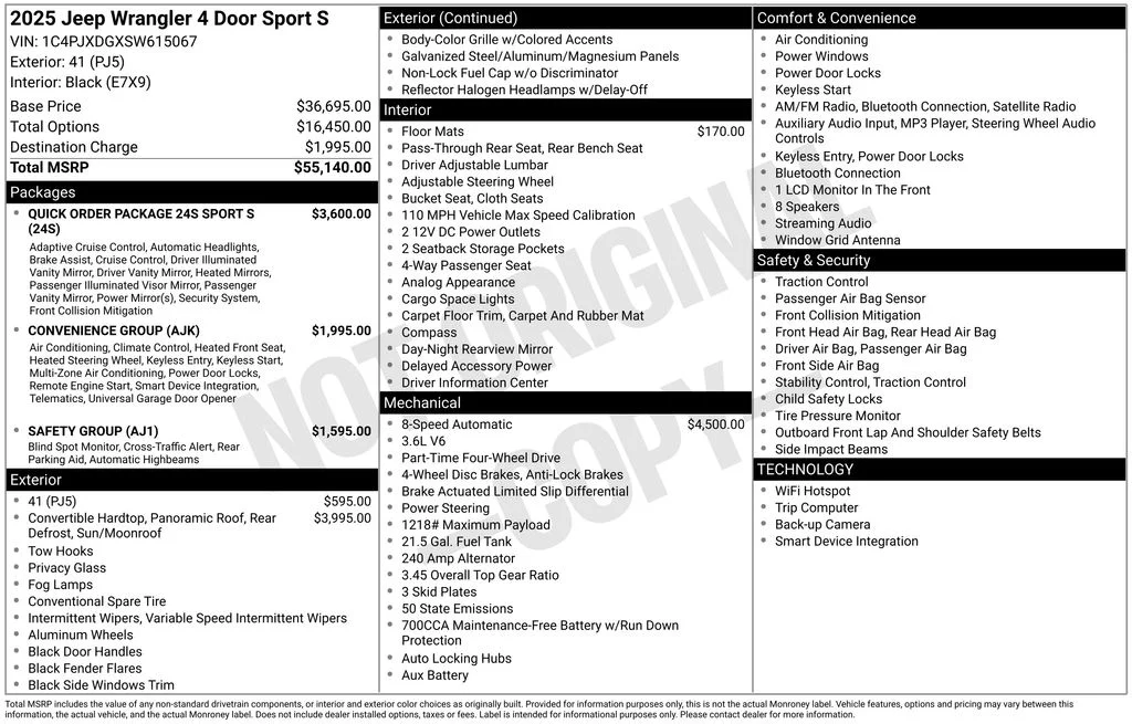Certified Used 2025 Green Jeep Sport S image 10