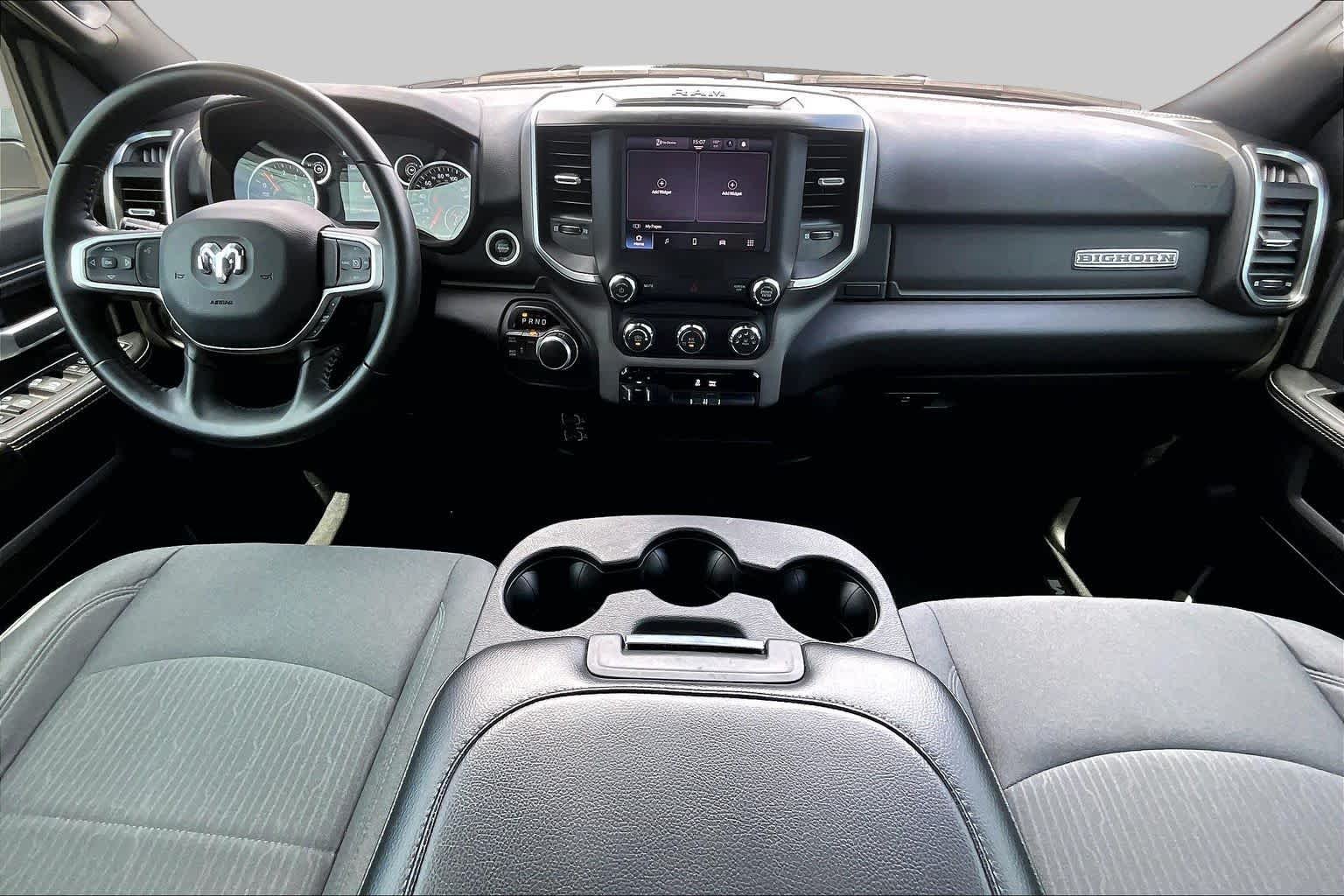 Used 2024 Diamond Black Crystal Pearlcoat Ram Big Horn image 16