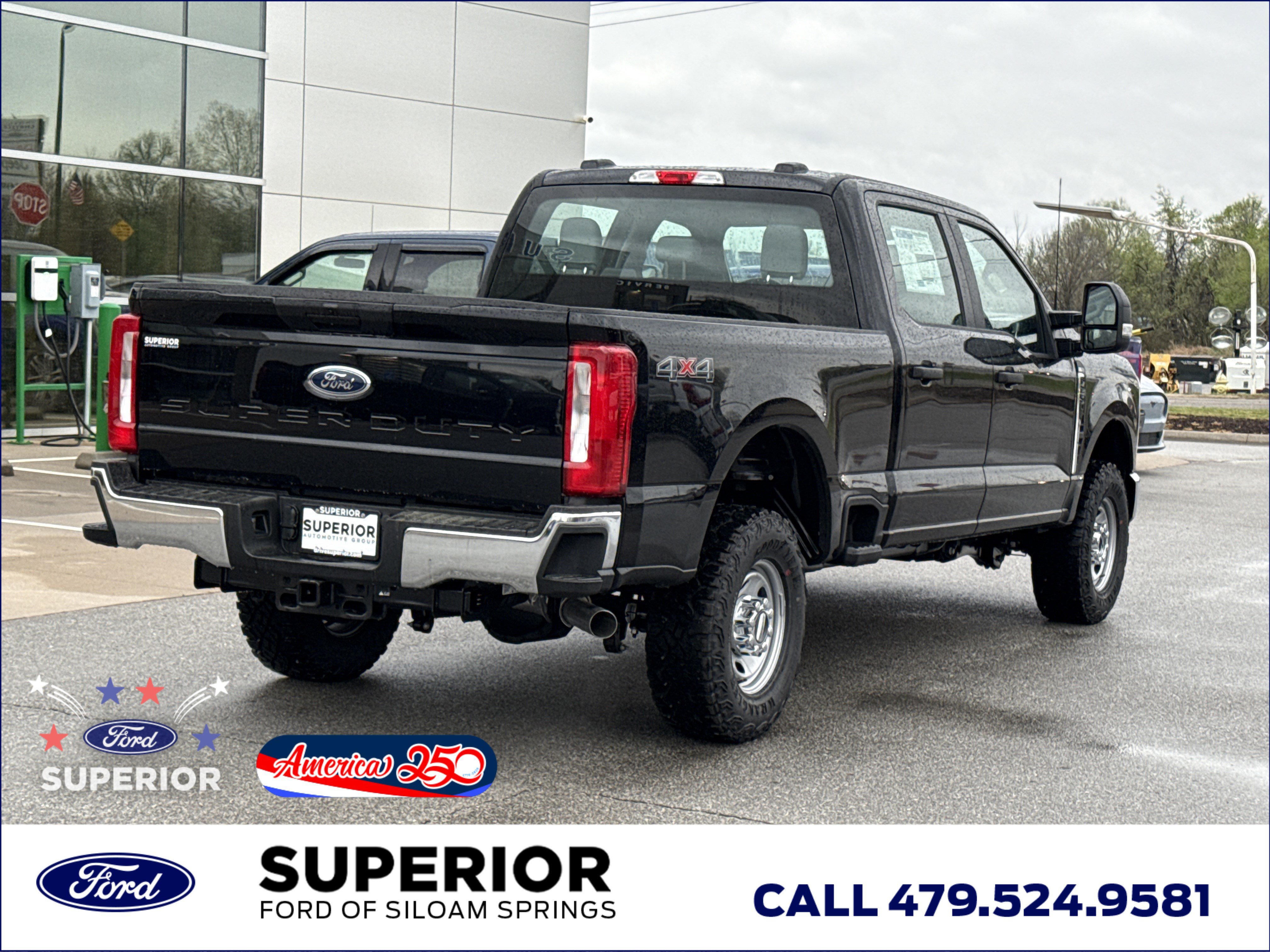 New 2026 Agate Black Metallic Ford XL 4WD image 3