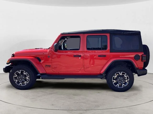 New 2026 Firecracker Red Clearcoat Jeep 4-DOOR SAHARA image 2
