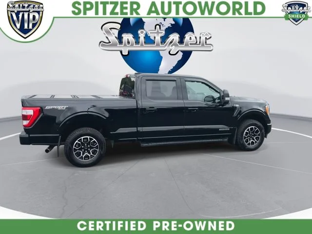 Certified Used 2022 Agate Black Metallic Ford Lariat image 10