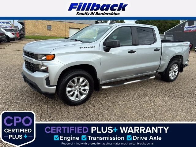 Used 2021 SILVER ICE METALLIC Chevrolet Custom image 1