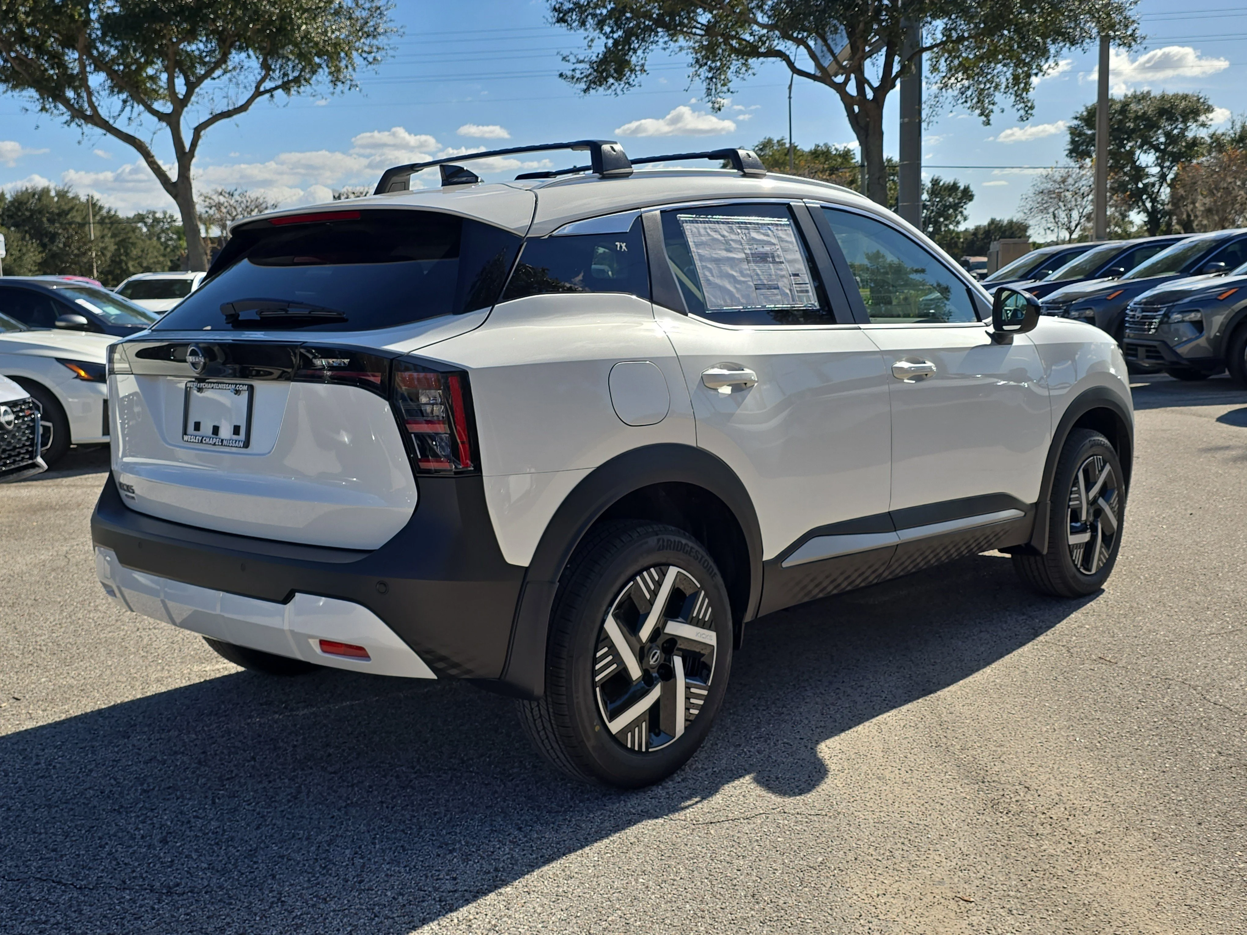 New 2026 Aspen White TriCoat Nissan SV image 8