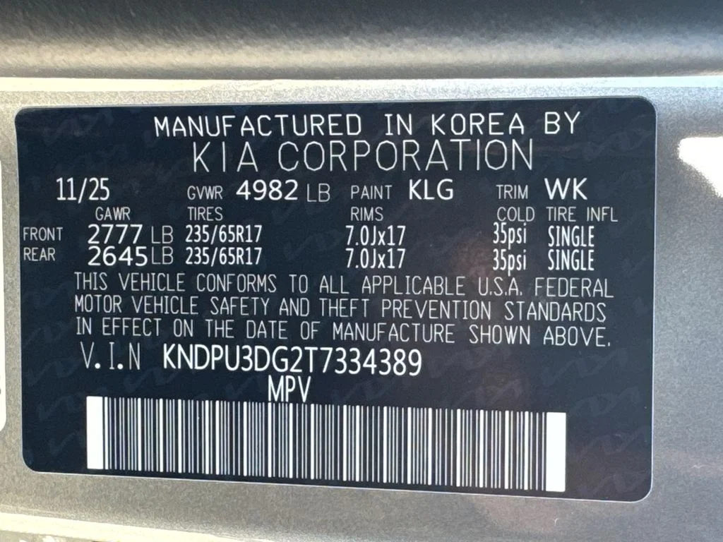 New 2026 Steel Gray Kia LX image 29