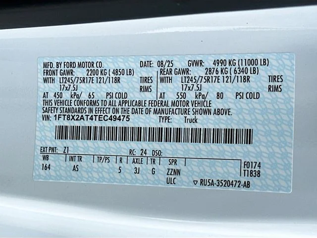 New 2026 Oxford White Ford XL image 17
