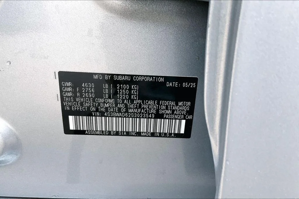 Used 2025 Silver Subaru Premium image 32