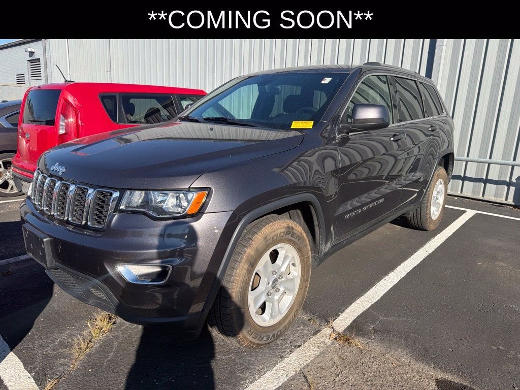 Used 2017 Gray Jeep Laredo image 1