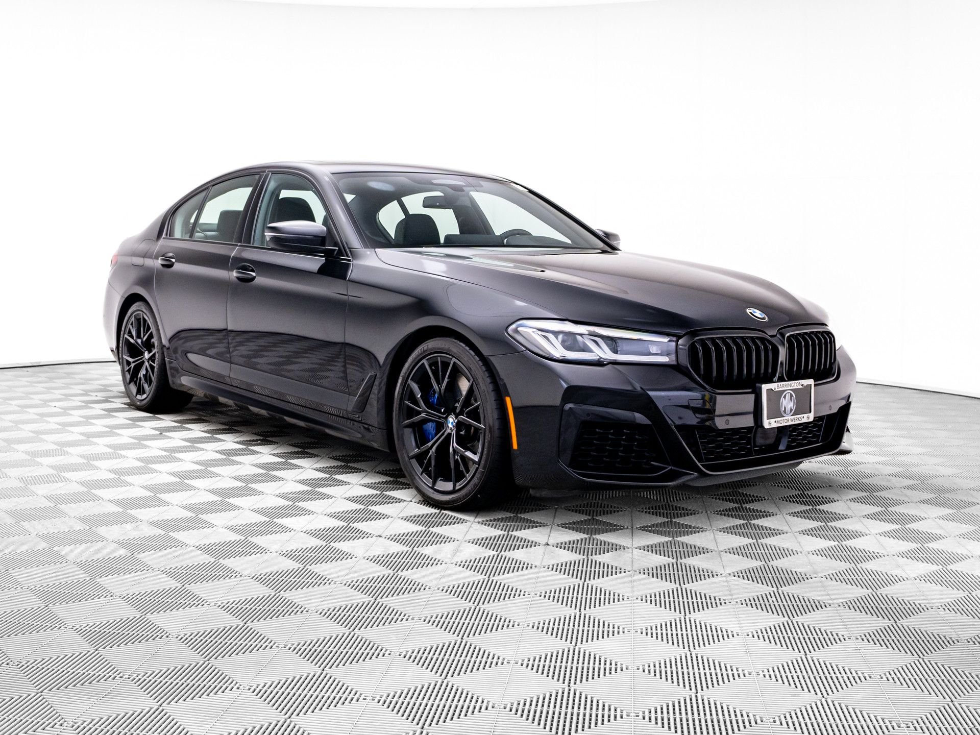 Certified Used 2023 Black Sapphire Metallic BMW M550i xDrive image 8