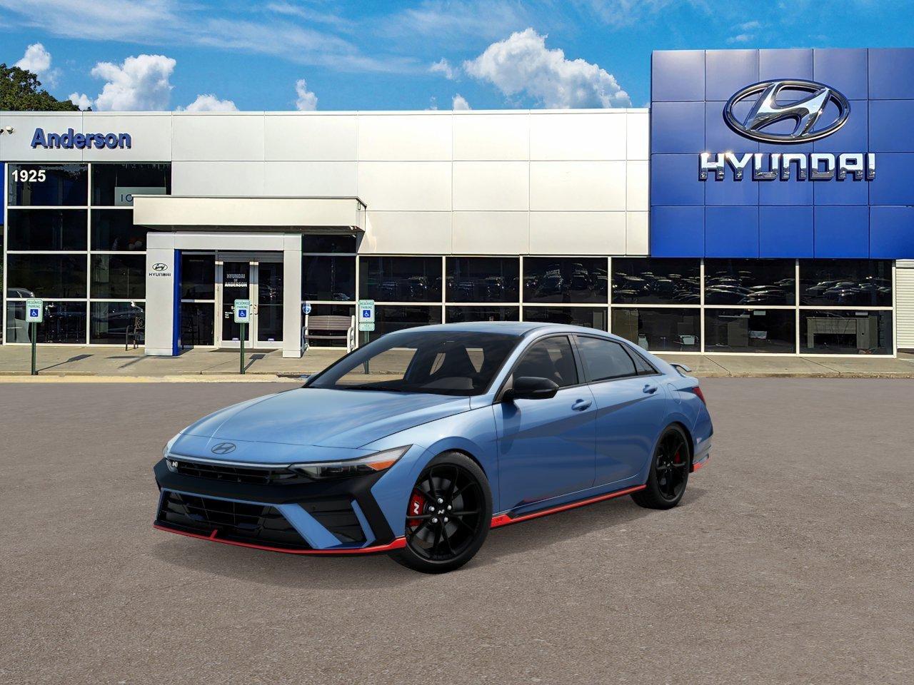 New 2026 Performance Blue Hyundai Sedan image 1