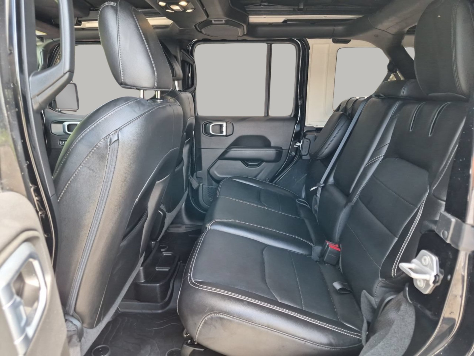 Used 2022 Black Clearcoat Jeep Unlimited Sahara 4xe image 12