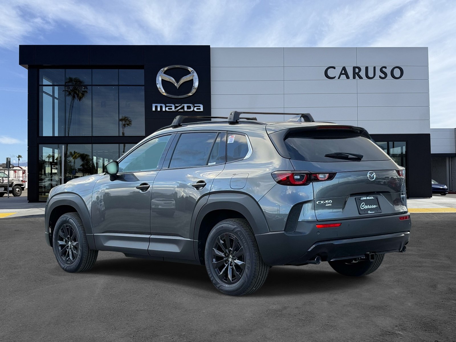 New 2026 Machine Gray Metallic Mazda Premium AWD image 3