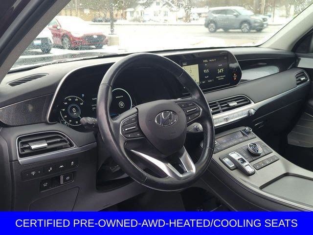 Certified Used 2021 Red Hyundai Limited image 13