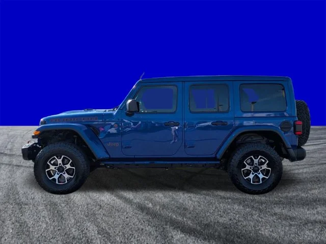 Certified Used 2020 Ocean Blue Metallic Jeep Unlimited Rubicon image 7