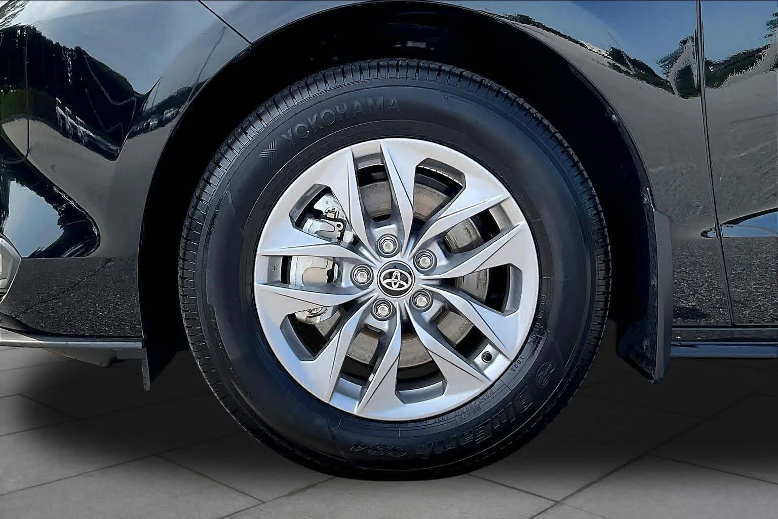 Certified Used 2025 Midnight Black Metallic Toyota XLE image 11