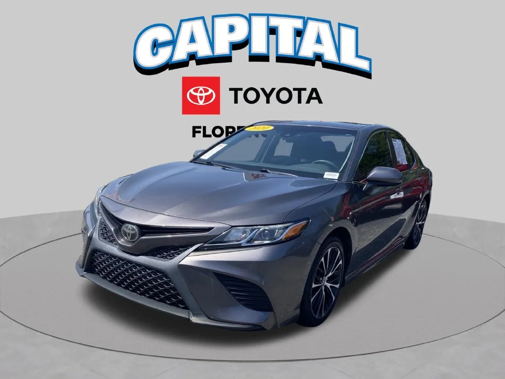 Used 2020 Gray Toyota SE image 2