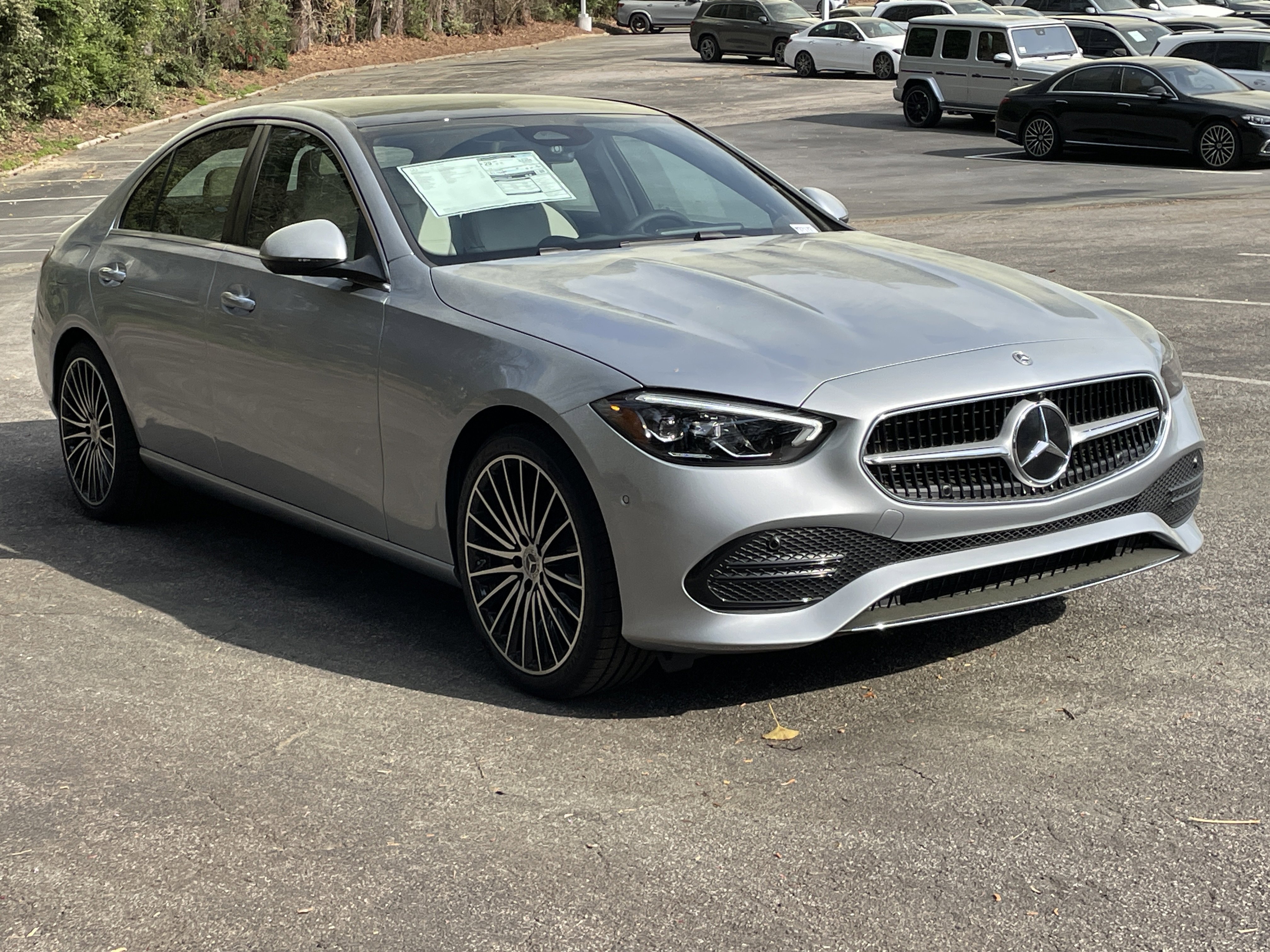 New 2026 Cirrus Silver Metallic Mercedes-Benz C 300 Sedan image 4