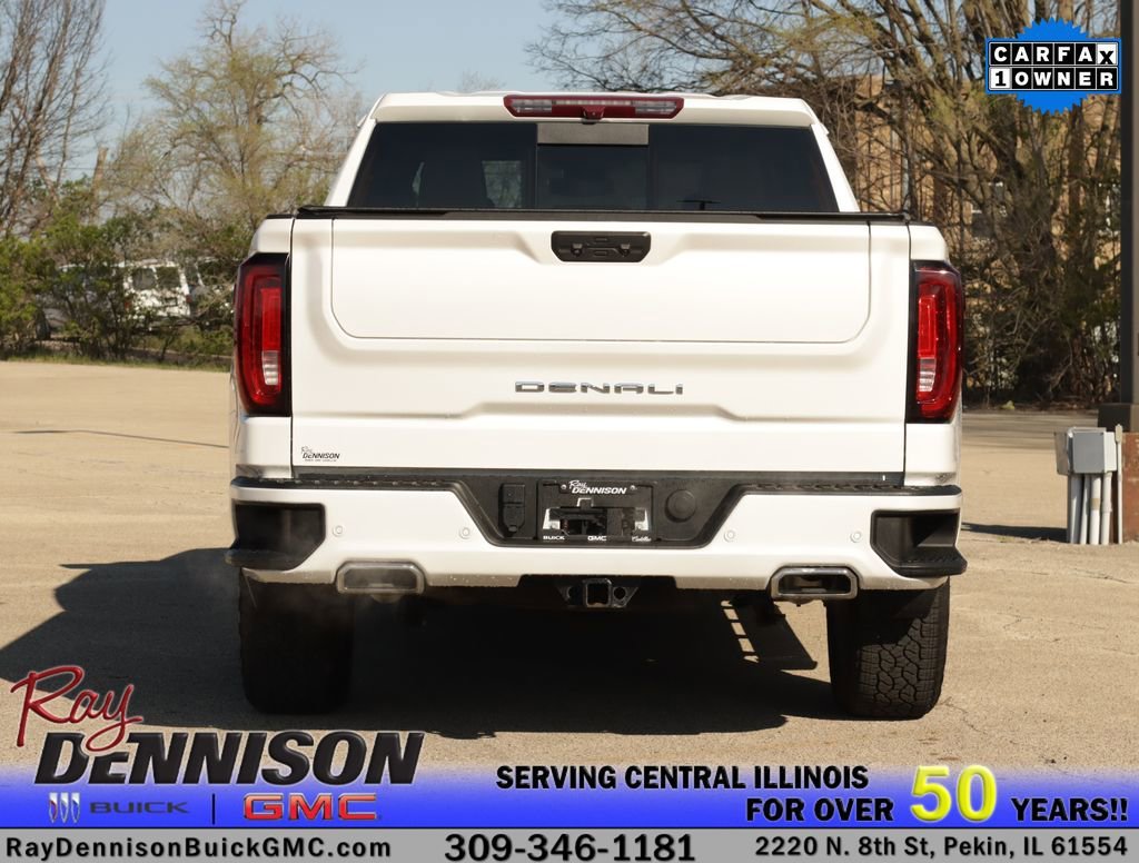 Used 2023 White Frost Tricoat GMC Denali image 6