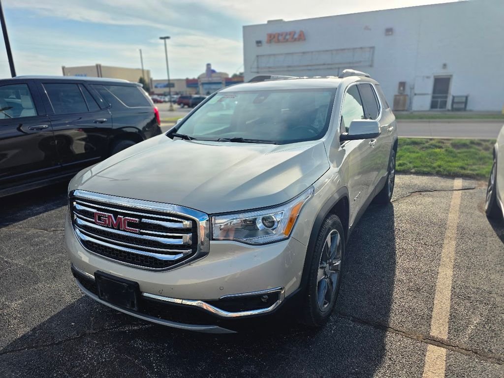 Used 2017 Sparkling Silver Metallic GMC SLT-2 image 2