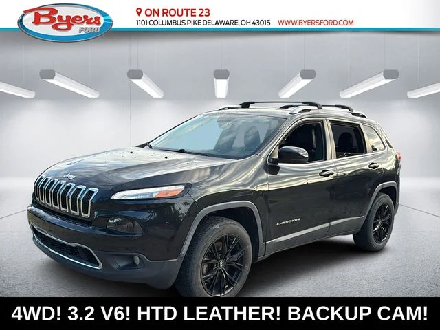 Used 2014 Black Jeep Limited image 1
