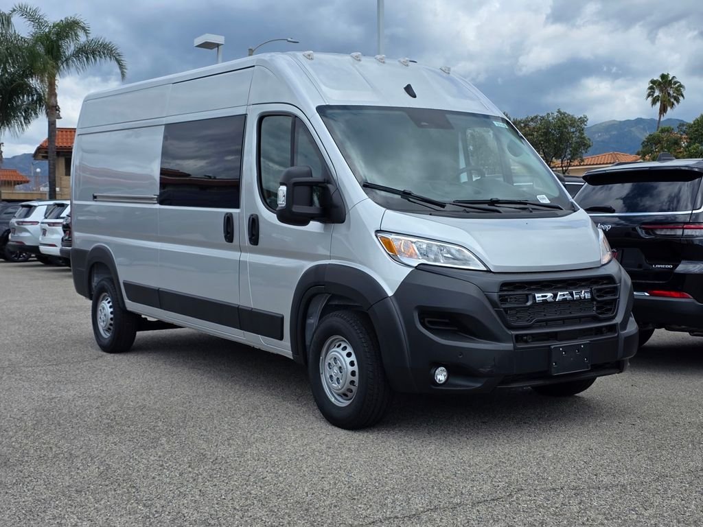 Bright Silver Metallic Clear-Coat Exterior Paint 2026 RAM ProMaster Van 9-Speed Automatic