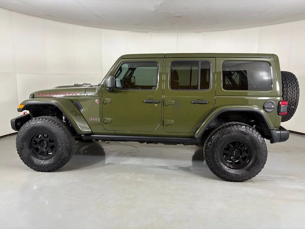 Used 2021 Green Jeep Unlimited Rubicon image 5
