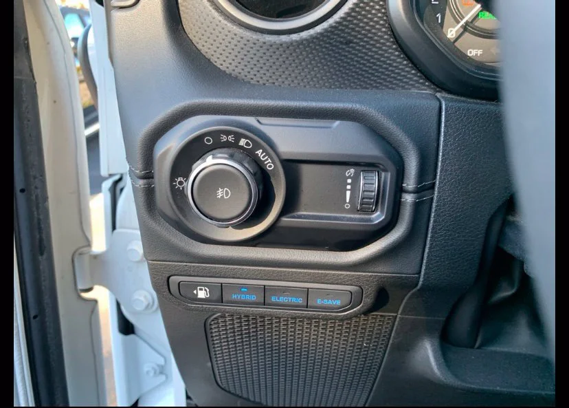 Used 2024 Bright White Clearcoat Jeep Rubicon 4xe image 17