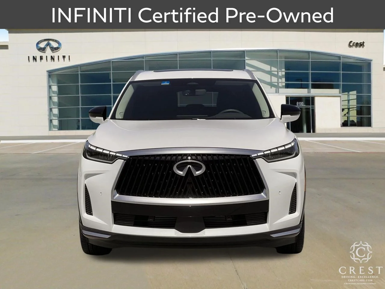 Certified Used 2027 Radiant White INFINITI LUXE image 9