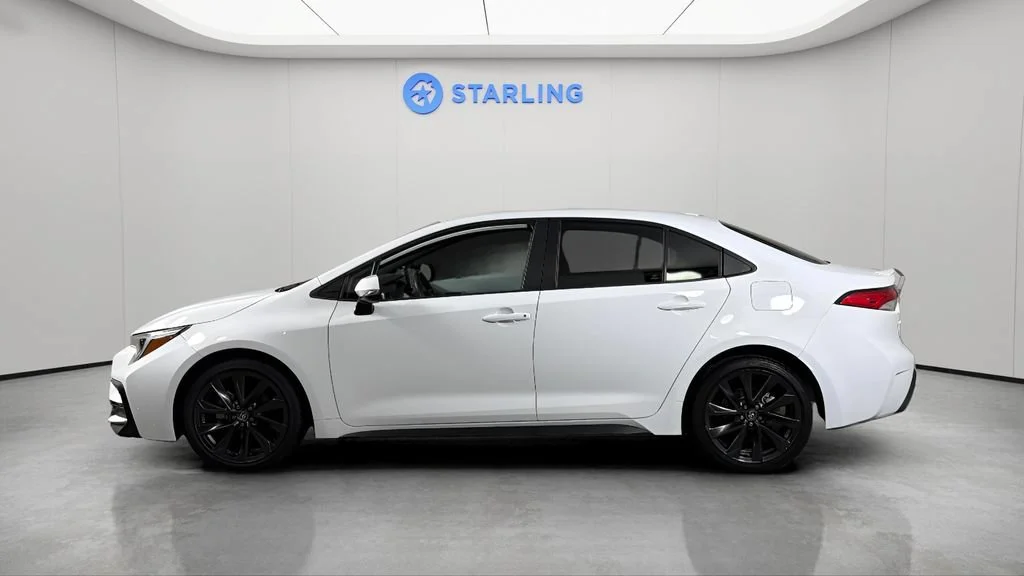 Used 2023 White Toyota SE image 3