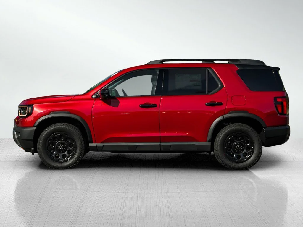 New 2026 Radiant Red Metallic II Honda TrailSport Elite Blackout image 4