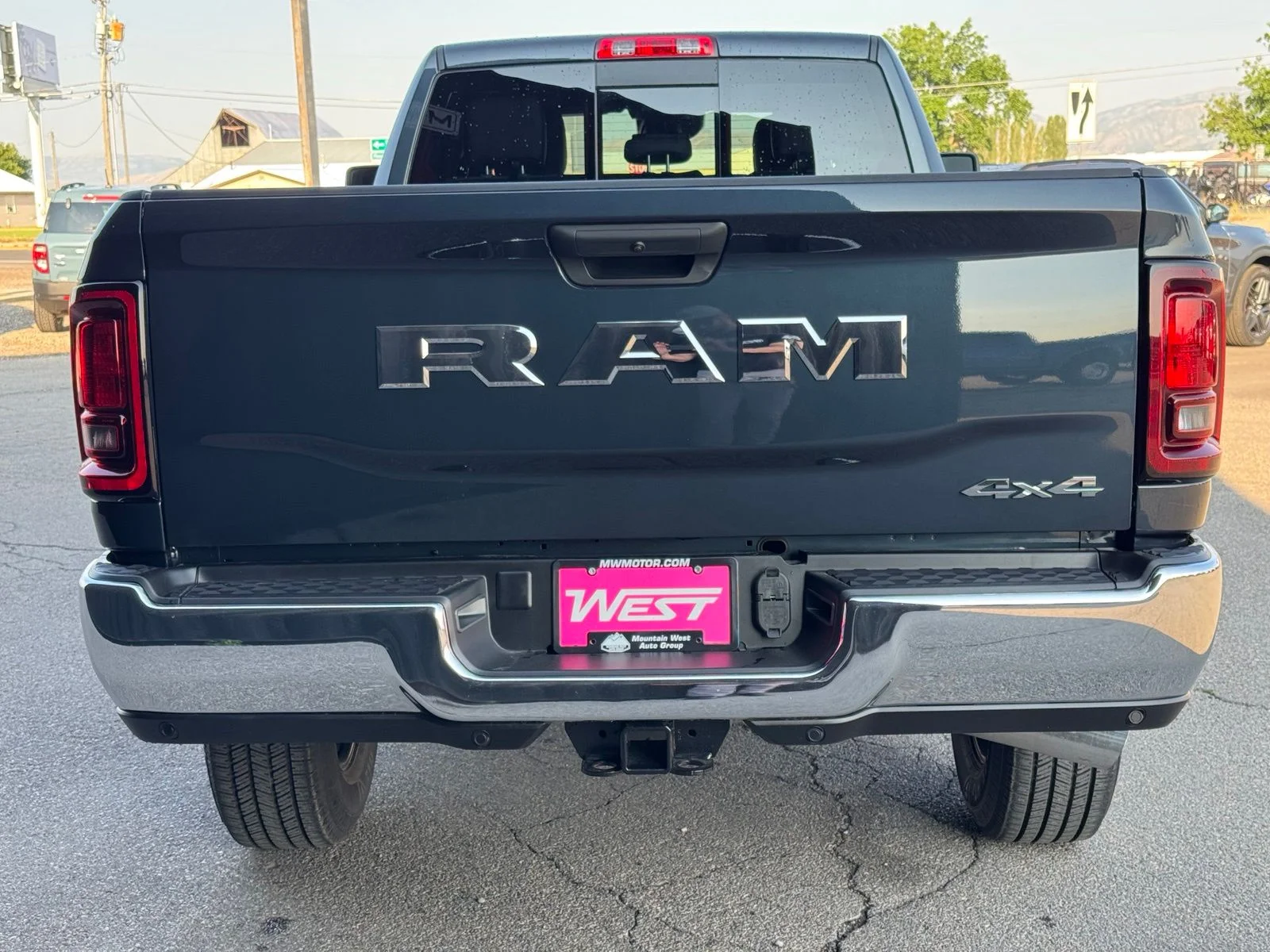 New 2026 Forged Blue Metallic Exterior Paint RAM Tradesman image 7