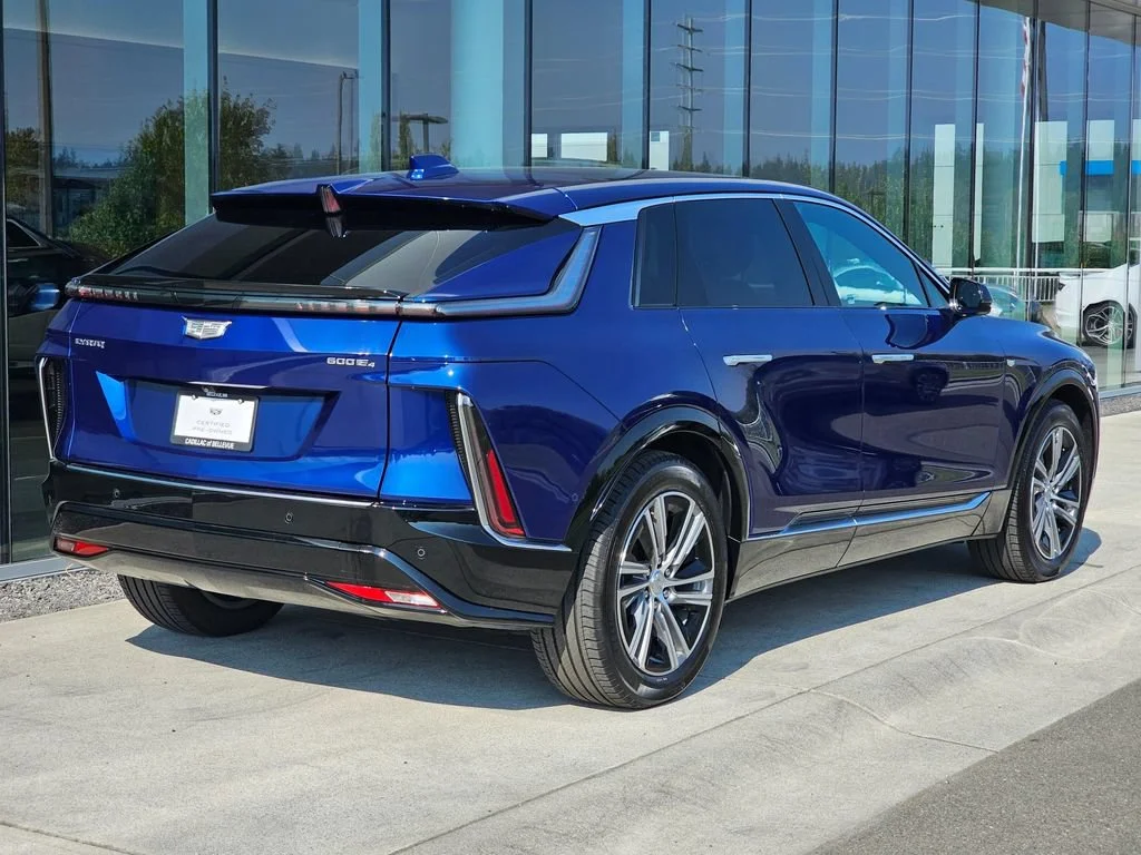 Used 2024 Opulent Blue Metallic Cadillac Luxury 1 image 5