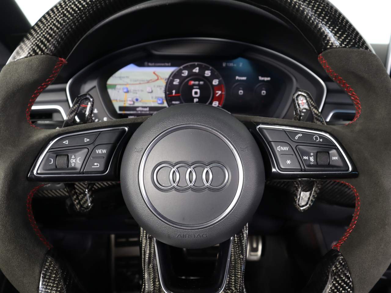 Used 2018 Misano Red Pearl Effect Audi 2.9T quattro image 12
