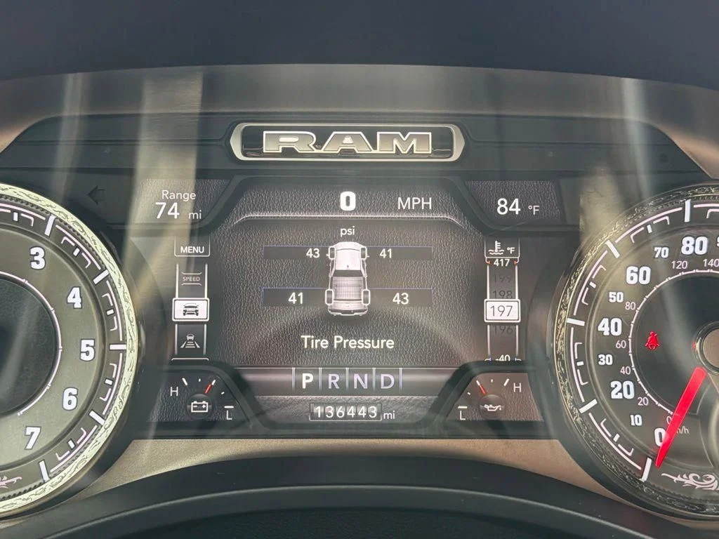 Used 2019 White Ram Laramie Longhorn image 55