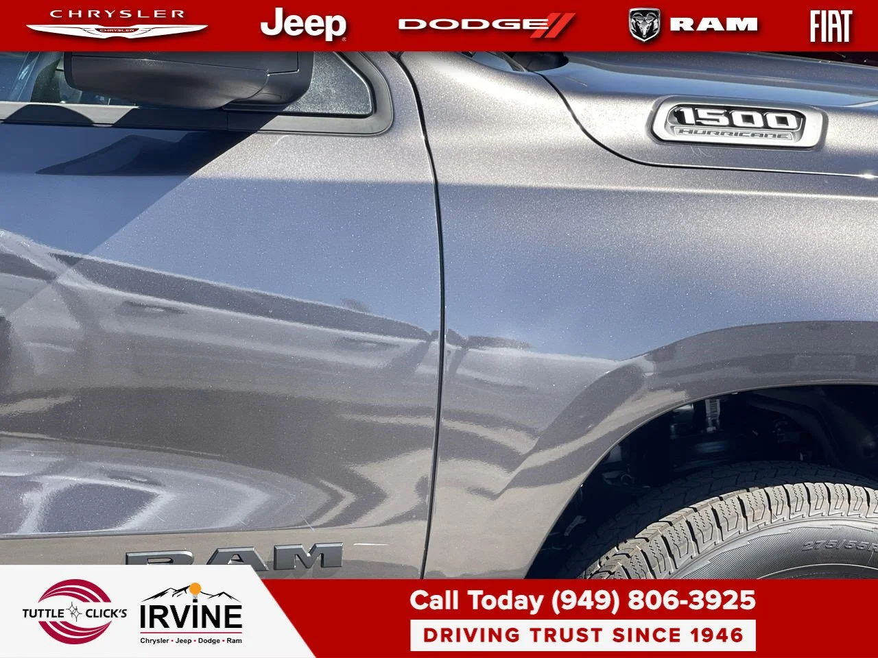 New 2027 Granite Crystal Metallic Clear-Coat Exterior Paint RAM Express image 14
