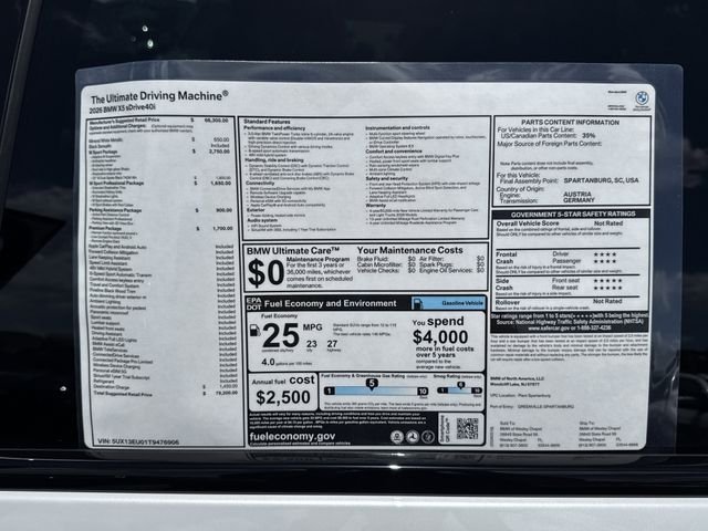 New 2026 Mineral White Metallic BMW sDrive40i image 26