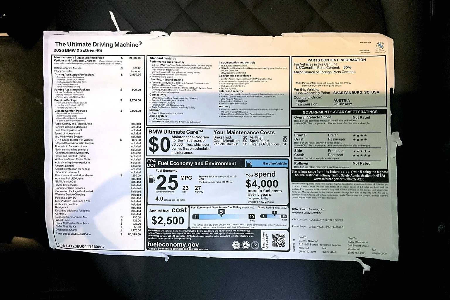 2026 BMW X5 40i - Photo 18