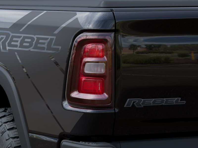 New 2027 Diamond Black Crystal Pearl-Coat Exterior Paint RAM REBEL image 5