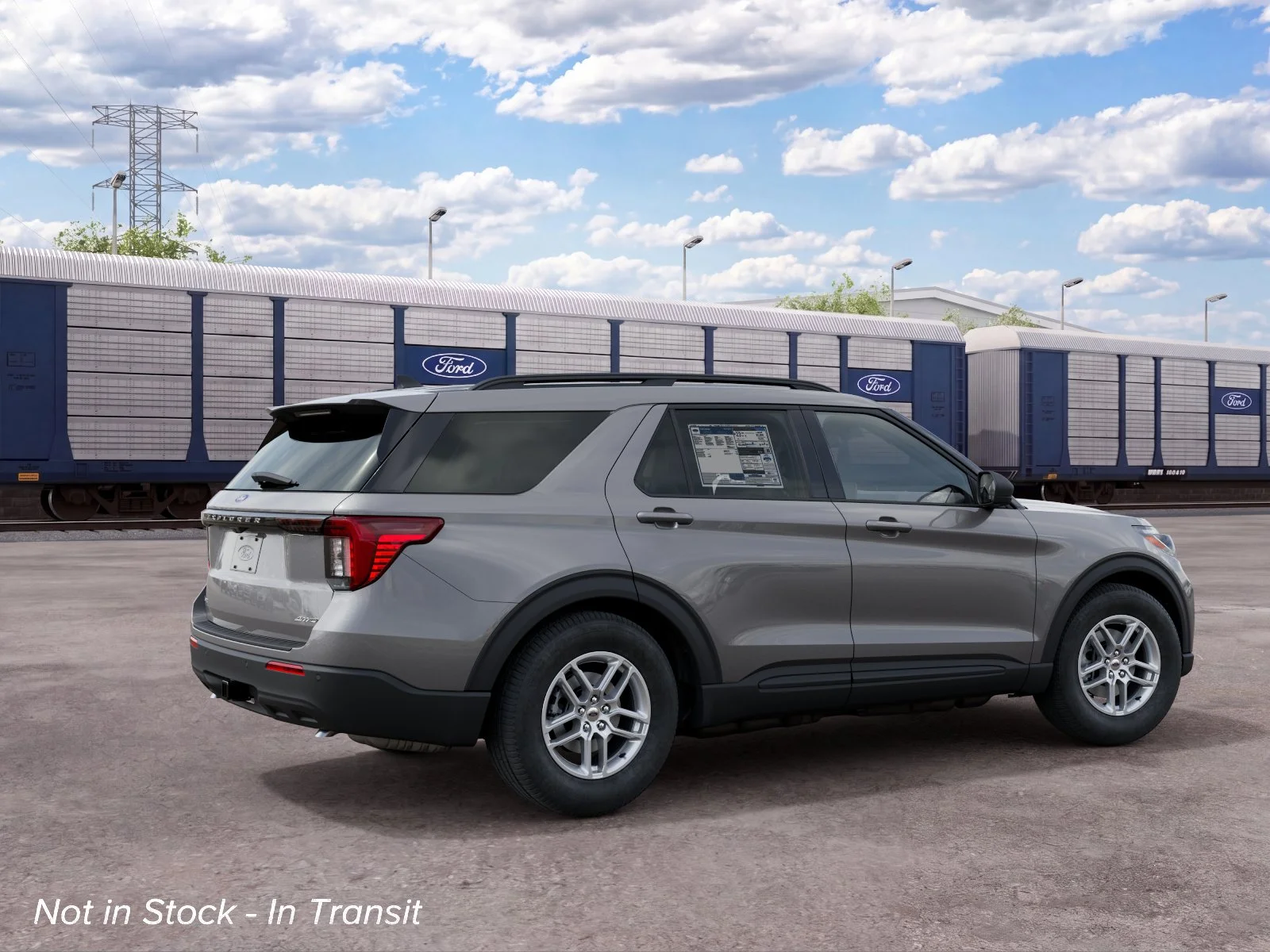 New 2027 Carbonized Gray Metallic Ford Active image 6