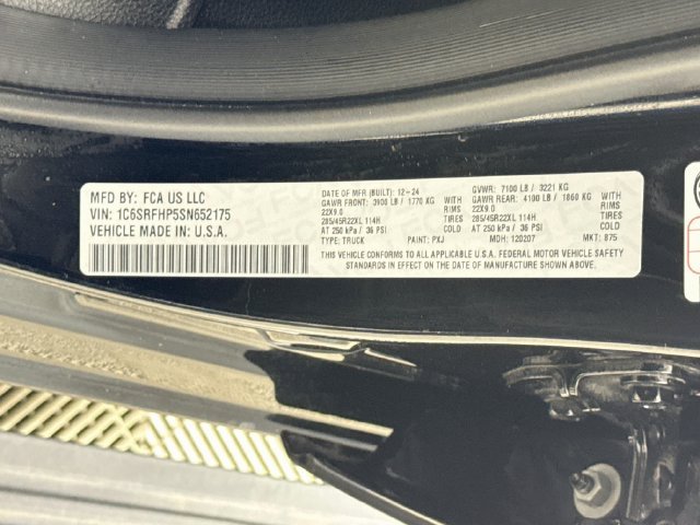 Used 2025 Black Ram Limited image 32