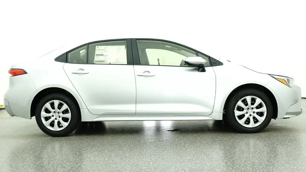 New 2026 Classic Silver Metallic Toyota Hybrid LE image 36