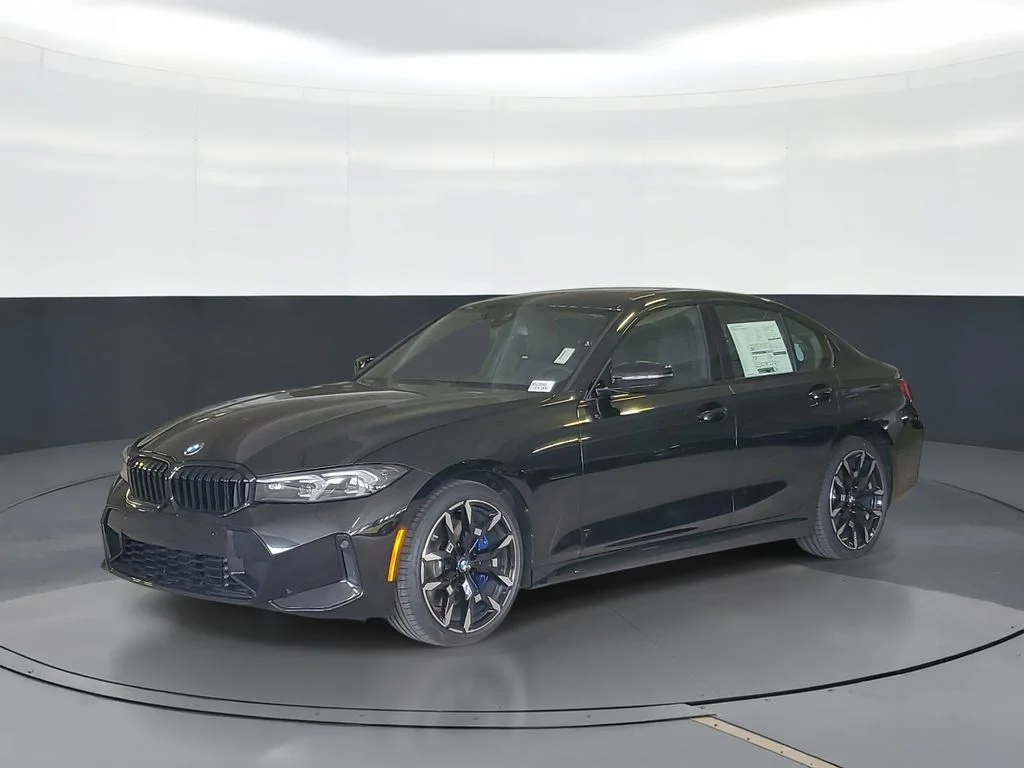 Used 2026 Black Sapphire Metallic BMW 330i image 1